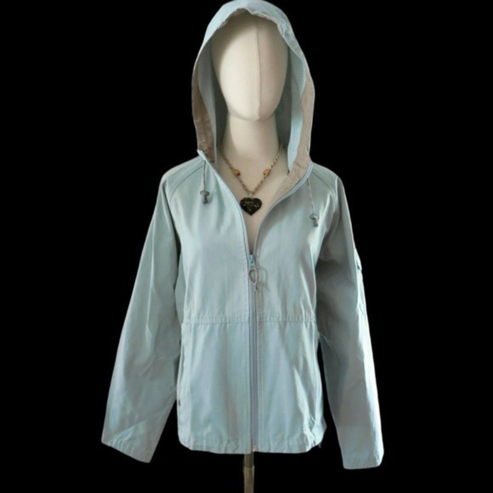 Cabela's Women's Ripstop Adventure Jacket L Aqua Mist‎ NWT